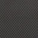Pouf rangement rond en tissu texturé maille 3D noir - ELECTRON