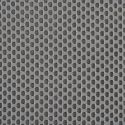 Banc coffre pliable en tissu texturé maille 3D gris - ELECTRON
