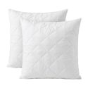 Lot de 2 protèges oreillers 50x70cm en polyester matelassé - BALTE