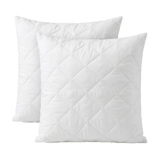 Lot de 2 protèges oreillers 50x70cm en polyester matelassé - BALTE