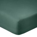 Drap housse 140x190 bonnet 35cm 100% coton canard - VITALIA