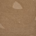 Tapis 200x300cm Tufté Main marron Lignes courbes en relief - LINUS