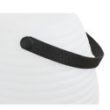 Lampe de jardin rechargeable forme oeuf Ø21cm en polyéthylène avec anse - DERBIA