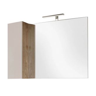 Miroir beige et aspect bois finition Cadiz 110cm - ARTURO