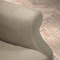 Fauteuil releveur relax électrique tissu waterproof beige - ALCANTI