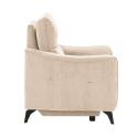 Fauteuil électrique relax zéro gravity tissu waterproof beige - GARIOS