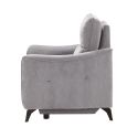Fauteuil électrique relax zéro gravity tissu waterproof gris - GARIOS