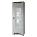 Ensemble salon aspect ciment et anthracite - LIBECCIO