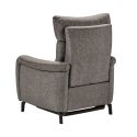Fauteuil relax électrique tissu gris - VARENNE