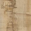 ARTURO - Buffet 4 Portes Blanc Laqué Encadrement Niches Aspect Bois Antik