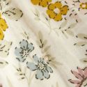 Taie d'oreiller 50x70cm gaze de coton pampa et fleurie - ADELYS
