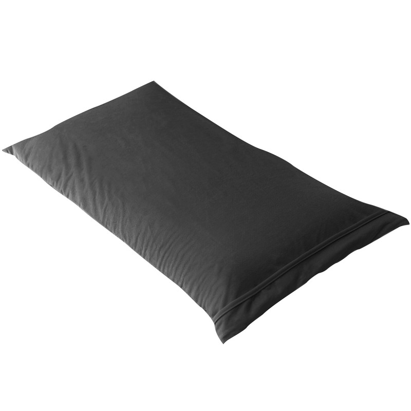 Fresh - Taie d'Oreiller 60x40cm Noire - Imperméable et Respirante