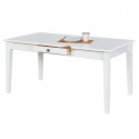 Bidart - Table Rectangulaire Blanche