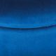 Wilda - Pouf avec Coffre de Rangement Bleu Nuit
