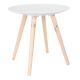 Tania - Tables Gigognes Blanches Motif Gouttelettes