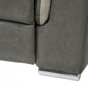 Cayuga - Canapé Fixe 2 Places Tissu Gris