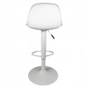 Newton - Lot de 2 Tabourets de Bar Coloris Blanc