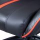 Player1 - Chaise Gaming Simili Noir et Rouge