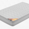 TAHITI - Pack Matelas + Sommier Démontable AltoMax 140x190cm + Pieds