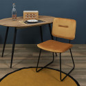 TENSO - Table Allongeable Plateau Aspect Bois