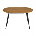 TENSO - Table Allongeable Plateau Aspect Bois