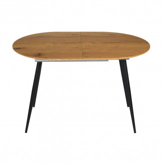 TENSO - Table Allongeable Plateau Aspect Bois