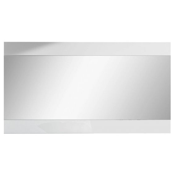 COLUMBUS - Miroir Longueur 150cm Laqué Brillant Blanc
