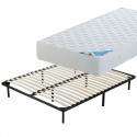 MALDIVES - Pack Matelas + Sommier Démontable AltoMax 160x200cm + Pieds