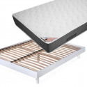 BERMUDES - Pack Matelas + NeoKit Blanc 140x190