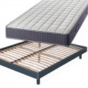 SILHOUETTE - Pack Matelas + NeoKit Gris Anthracite 140x190