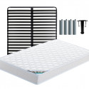 CHYPRE - Pack Matelas + Titanium 22 160x200cm + Pieds