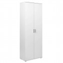 TEO - Armoire Multiusage 2 Portes Coloris Blanc