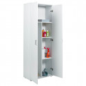 TEO - Armoire Multiusage 2 Portes Coloris Blanc