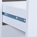 JENNY - Commode 4 Tiroirs Coloris Blanc