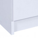 JENNY - Commode 6 Tiroirs Coloris Blanc