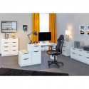 JENNY - Commode 6 Tiroirs Coloris Blanc