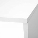 JENNY - Bureau 1 Porte 1 Tiroir Coloris Blanc