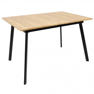 MIOS - Table Repas 120cm Allongeable en Bois Massif