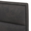 NALA - Lit-Coffre Boxspring 180x200cm Simili Cuir Marron