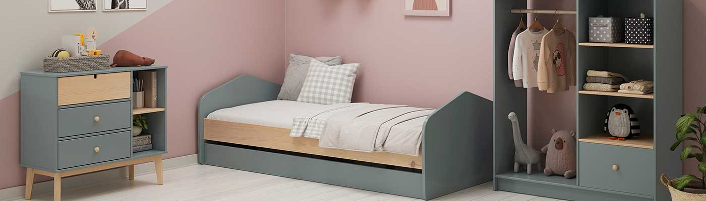 Chambre Enfant Esprit Cabane Kaina vert