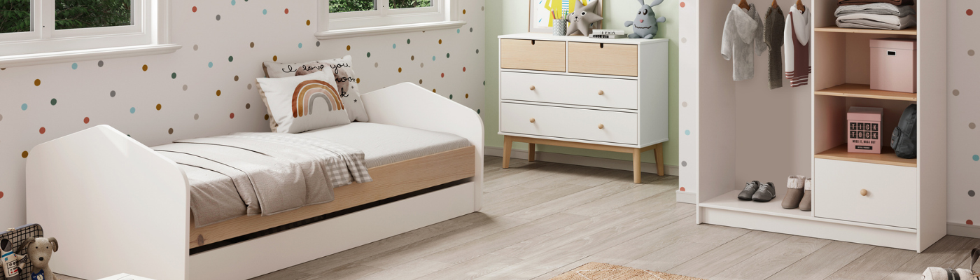 Chambre Enfant Esprit Cabane Kaina Blanc