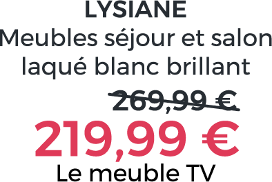 Meuble séjour et salon LYSIANE