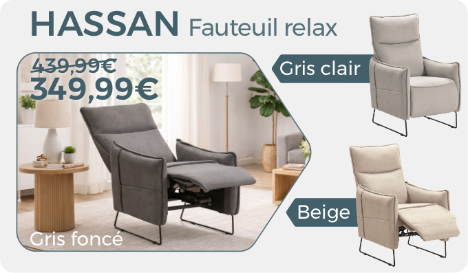 Fauteuils HASSAN