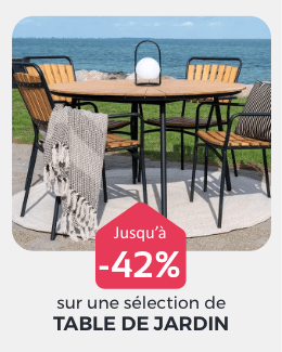Tables de jardin