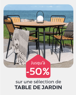 Tables de jardin