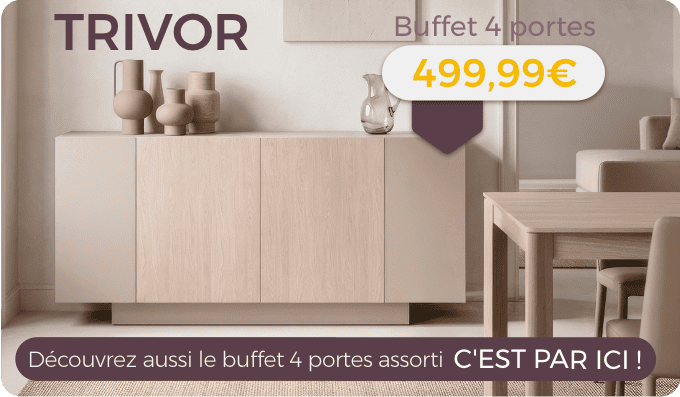 BUFFET 4 PORTES TRIVOR