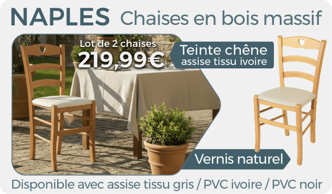 Chaises NAPLES
