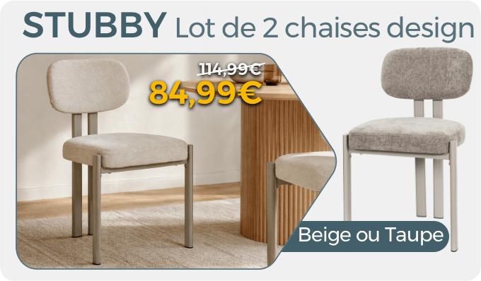 Chaises STUBBY