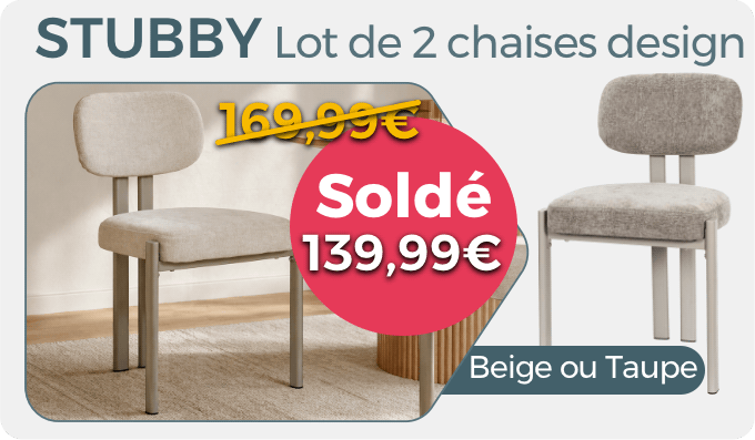 Chaises STUBBY